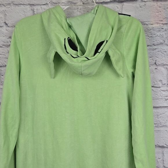 Star Wars Baby Yoda Kids 14/16 Microfleece One Piece Union Suit Pajamas Winter - Picture 11 of 11